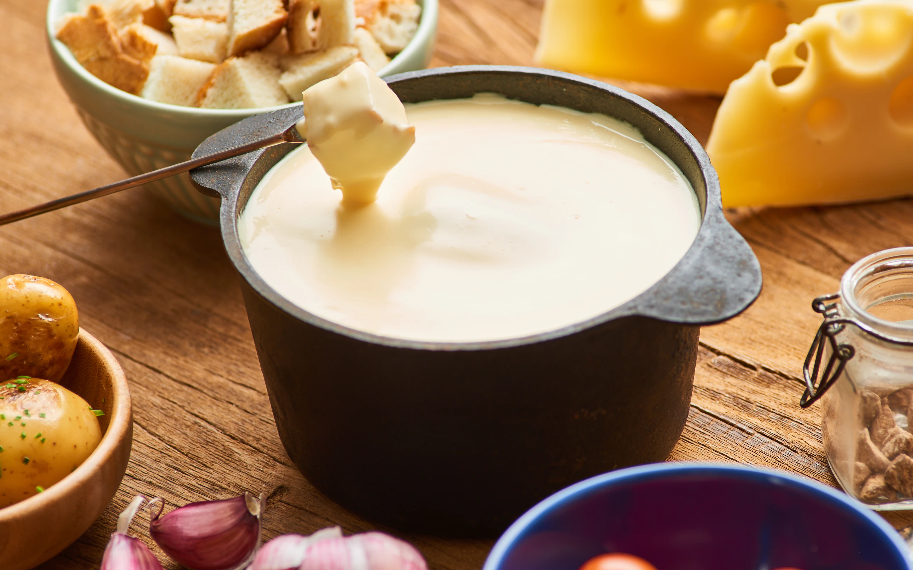 3. fondue de queijo